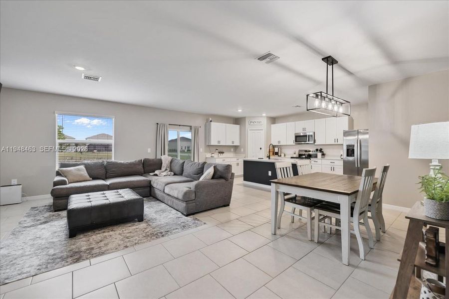 Furnished interior view inside a new home in , Lehigh Acres (Image 5).