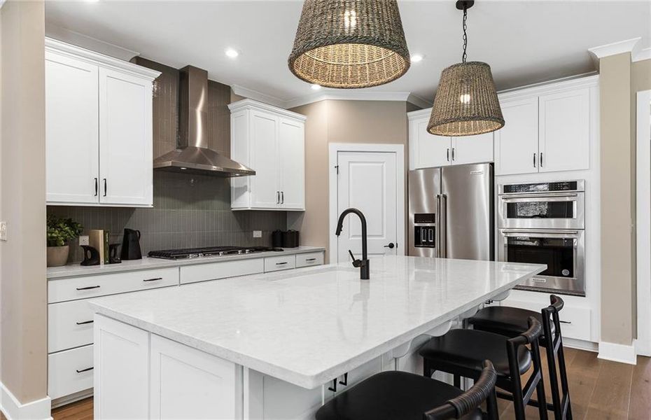 Close-up of interior finishes inside a home in Berkeley Mill, Cumming (Image 14).