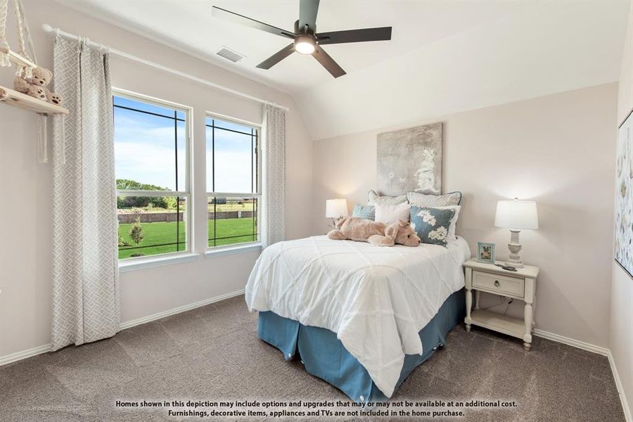 Furnished interior view inside a new home in Abe's Landing, Granbury (Image 29).