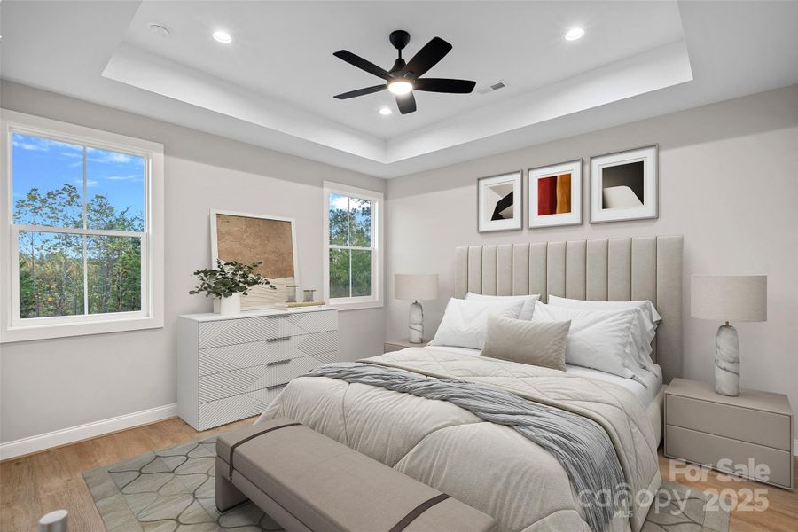 Furnished interior view inside a new home in , Harmony (Image 14).