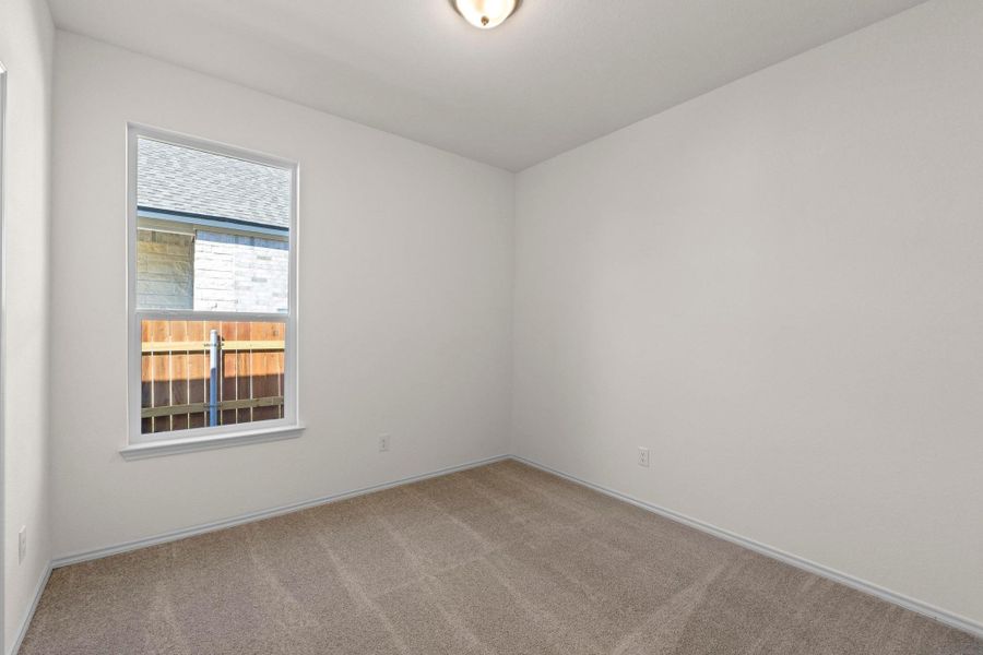 Spacious, unfurnished interior of a new home in Salerno - Heritage Collection, Round Rock (Image 13).