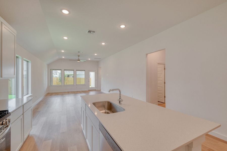 Furnished interior view inside a new home in Prairie Winds, Hutto (Image 9).
