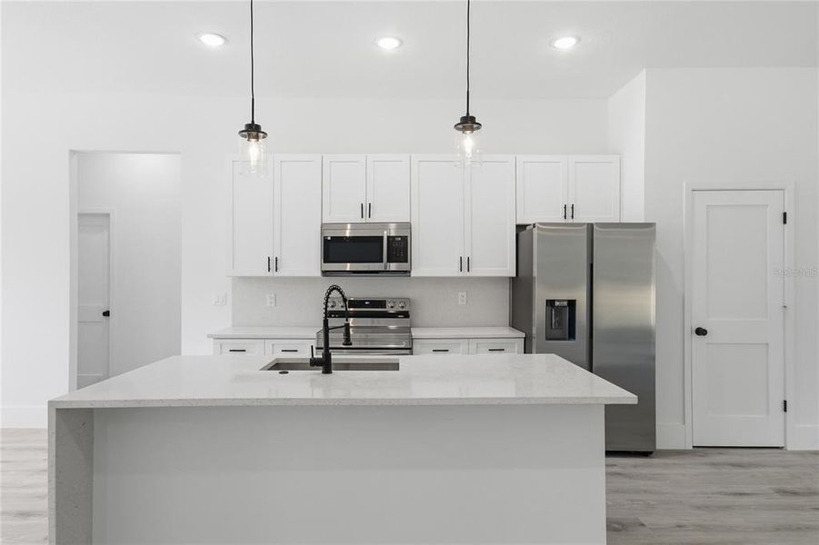 Furnished interior view inside a new home in , Dunnellon (Image 14).