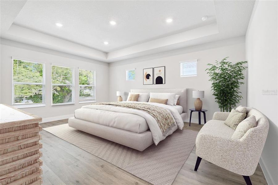 Furnished interior view inside a new home in South Tampa - Urban Collection, Tampa (Image 18).