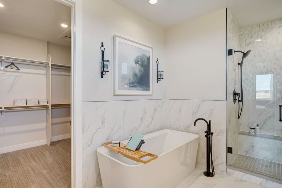 Representative furnished interior of a home built from the 3 by Trumark Homes in Kitchel Lake at Serratoga Falls, Timnath (Image 37).