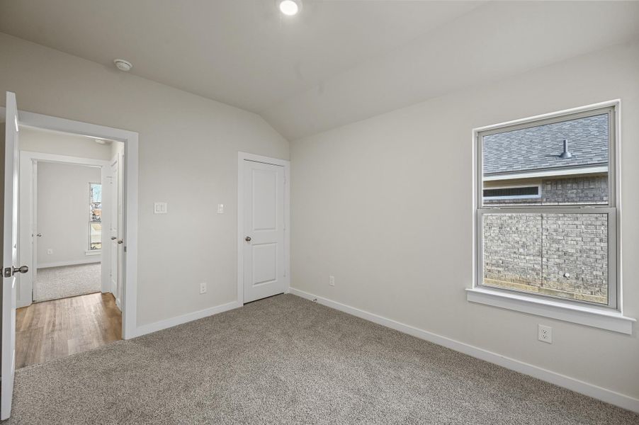 Representative unfurnished interior of a home built from the Cambria I by Cheldan Homes in Craftsmen's Corner, Cleburne (Image 65).