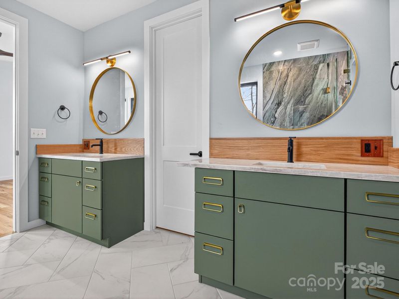 Furnished interior view inside a new home in , Asheville (Image 11).