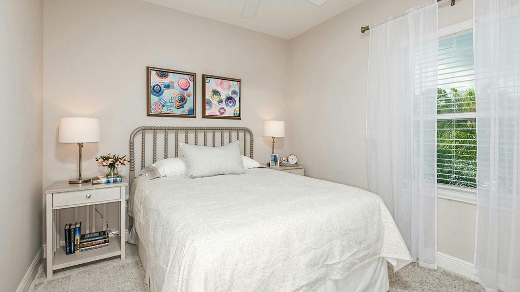 Furnished interior view inside a new home in Palmera Real Estate and Homes for Sale in Venice, FL - Neal Communities, Venice (Image 31). Furnished interior view inside a new home in Palmera Real Estate and Homes for Sale in Venice, FL - Neal Communities, Venice (Image 31).