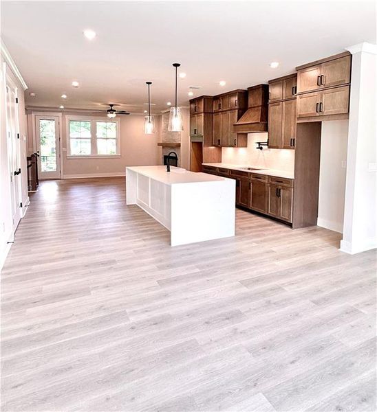 Furnished interior view inside a new home in The Groves at Myrtle, Roswell (Image 11).