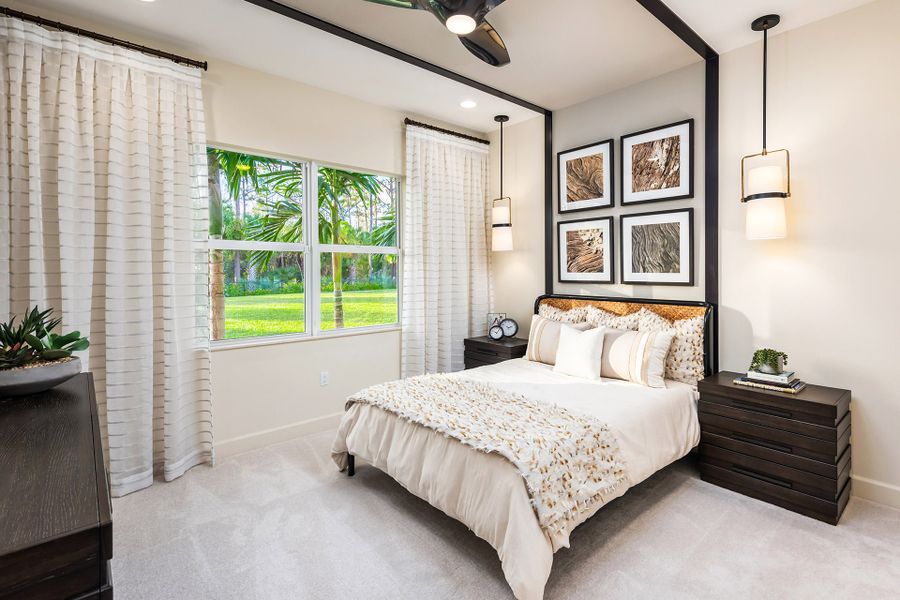 Representative furnished interior of a home built from the Elena by GL Homes in Valencia Parc at Riverland, Port St. Lucie (Image 13).
