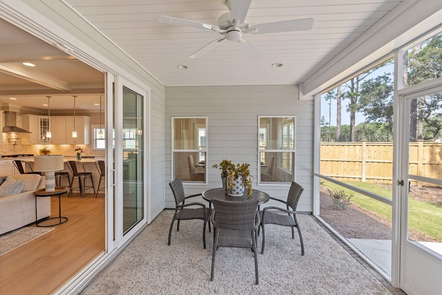 Furnished interior view inside a new home in Osprey Landing, Southport (Image 37).