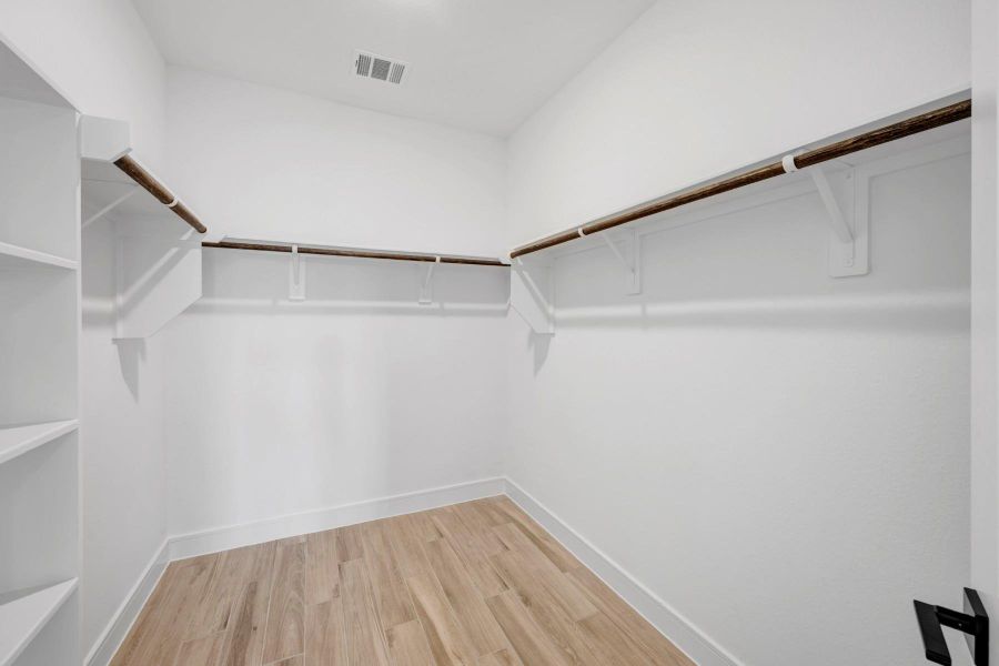Primary walk-in closet