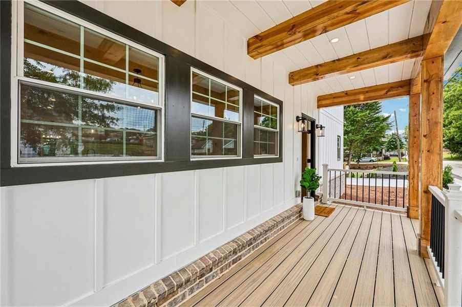 Exterior details and patio area of a home in , Flowery Branch (Image 2). Exterior details and patio area of a home in , Flowery Branch (Image 2).