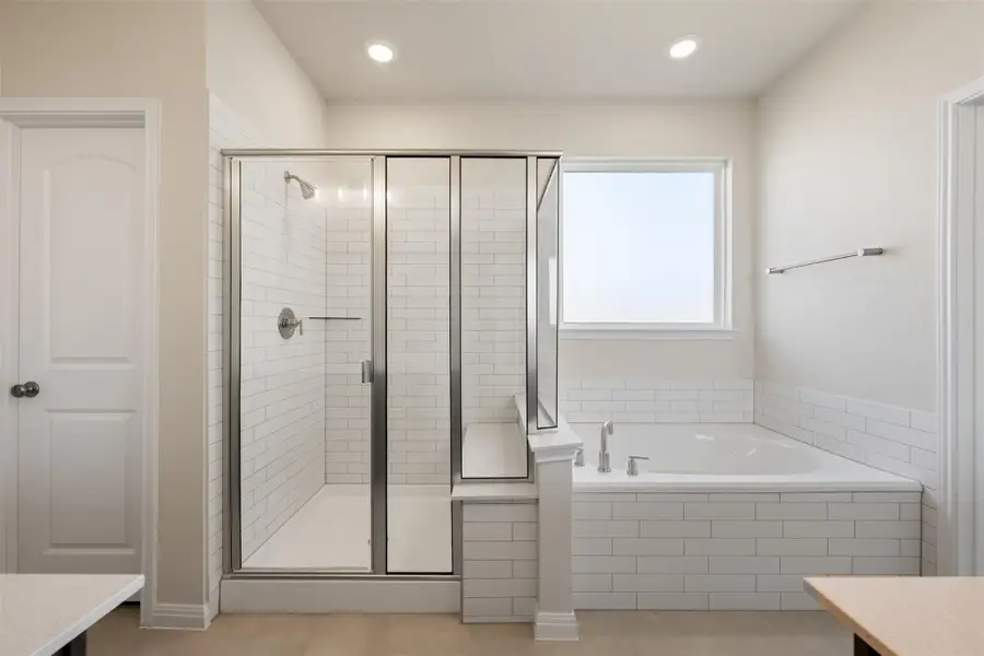 Furnished interior view inside a new home in The Colony 50s, Bastrop (Image 2). Furnished interior view inside a new home in The Colony 50s, Bastrop (Image 2).