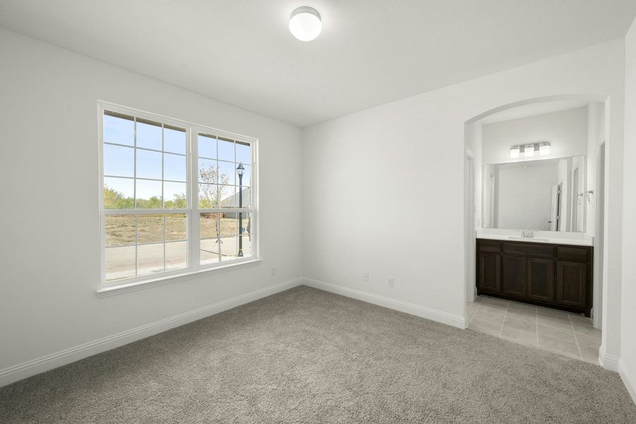 Spacious, unfurnished interior of a new home in Westside Preserve - 70ft. lots, Midlothian (Image 24). Spacious, unfurnished interior of a new home in Westside Preserve - 70ft. lots, Midlothian (Image 24).