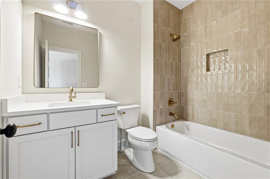 Furnished interior view inside a new home in , Marietta (Image 9).