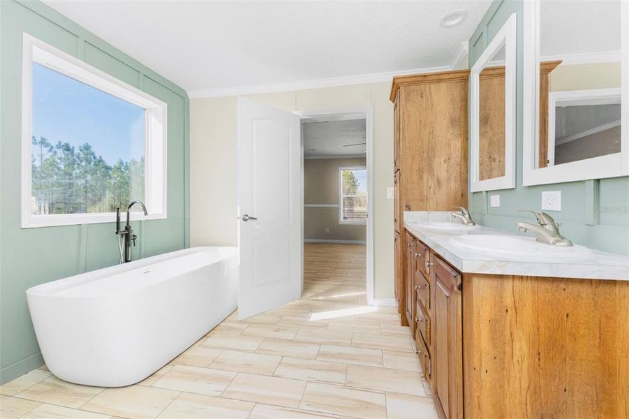 Furnished interior view inside a new home in , Live Oak (Image 5).