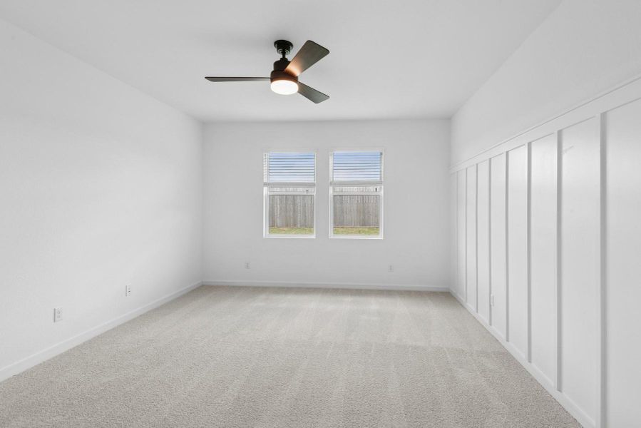 Spacious primary suite (*Photo not of actual home and used for illustration purposes only.)