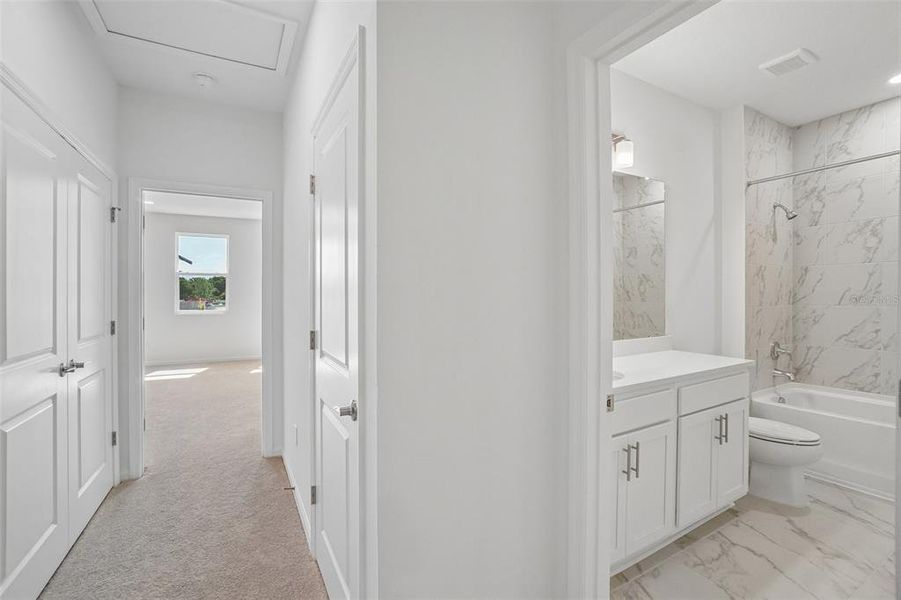 Furnished interior view inside a new home in , Brandon (Image 10).