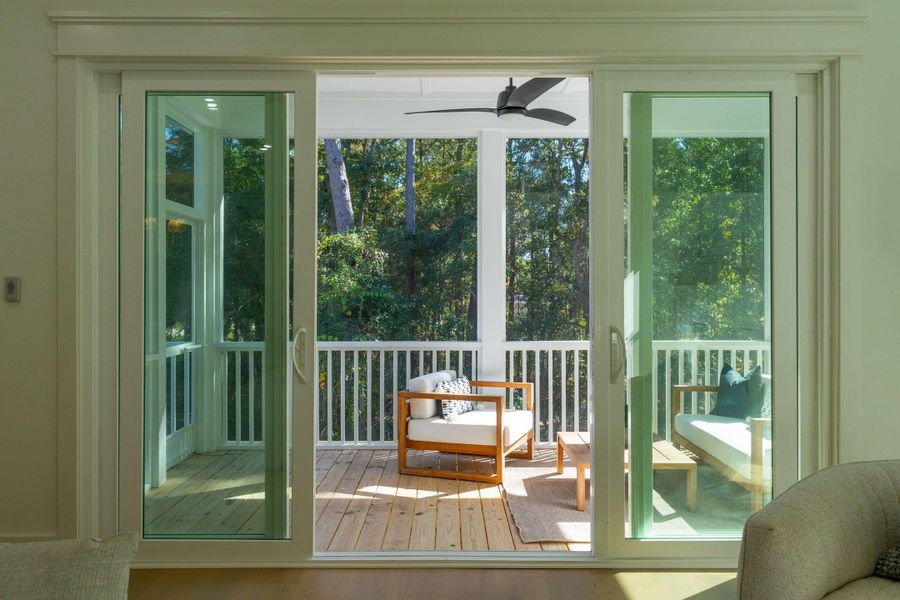 Exterior details and patio area of a home in , Mount Pleasant (Image 37).