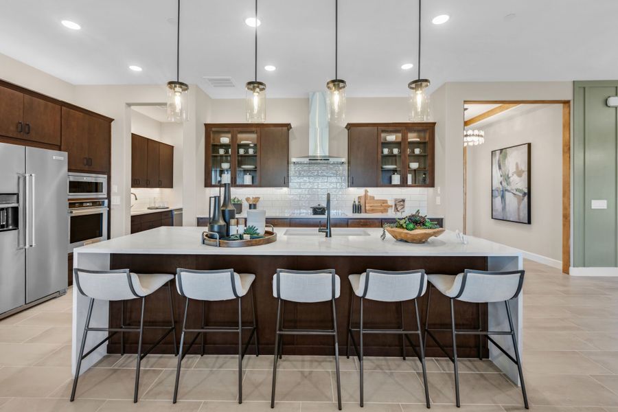 Representative furnished interior of a home built from the Hibiscus by Mattamy Homes in Tavira at Twin Peaks, Oro Valley (Image 11).