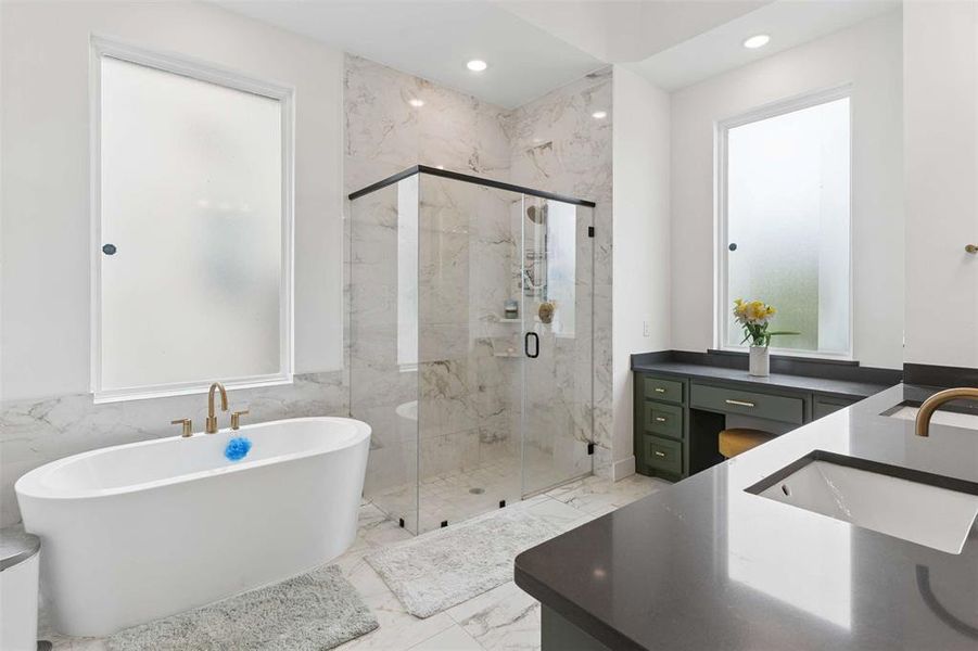 Furnished interior view inside a new home in , Rockwall (Image 16).