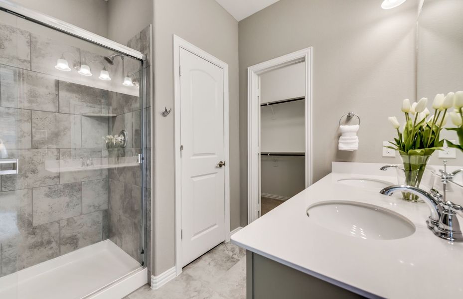 Furnished interior view inside a new home in Rosemary Fields, Godley (Image 14).