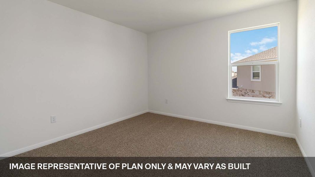 Spacious, unfurnished interior of a new home in Bar W Ranch, Leander (Image 15). Spacious, unfurnished interior of a new home in Bar W Ranch, Leander (Image 15).