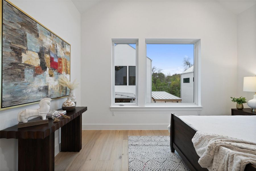 Furnished interior view inside a new home in , Austin (Image 38).