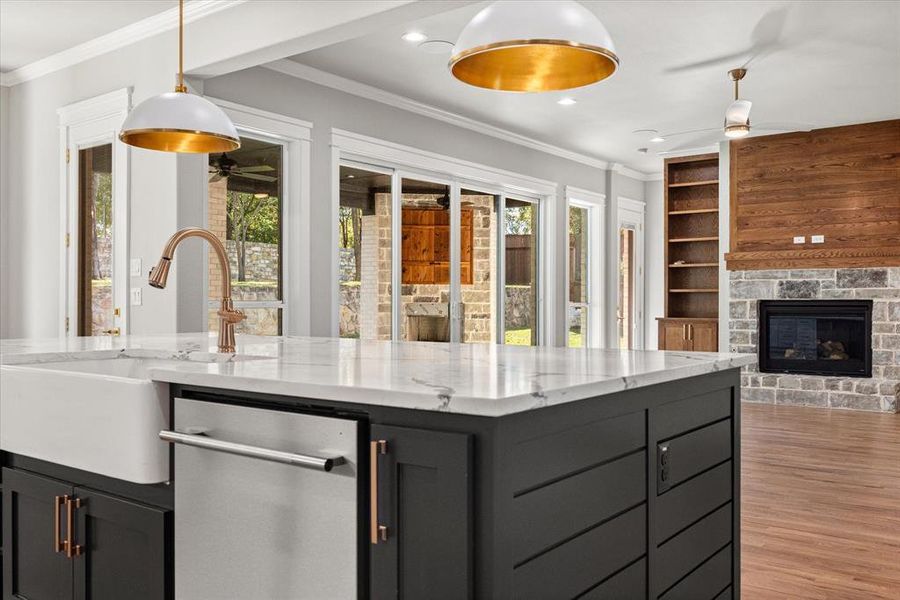 Furnished interior view inside a new home in , Arlington (Image 17). Furnished interior view inside a new home in , Arlington (Image 17).