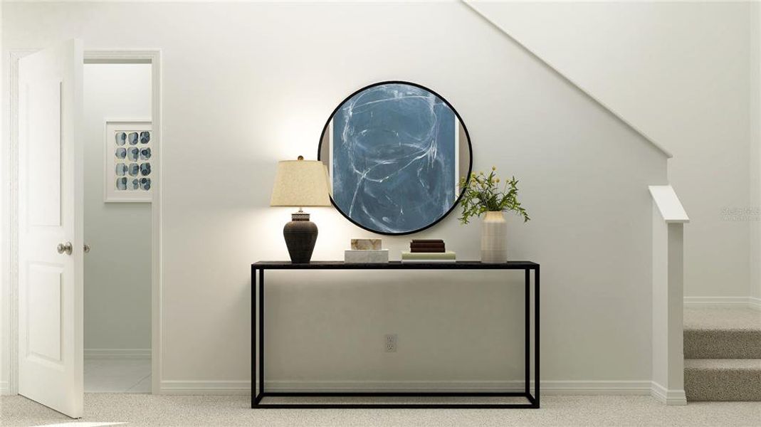 Furnished interior view inside a new home in , Groveland (Image 12).