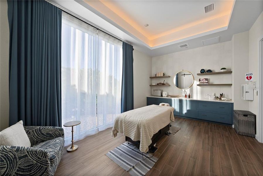 Furnished interior view inside a new home in Esplanade at Wiregrass Ranch, Wesley Chapel (Image 53).