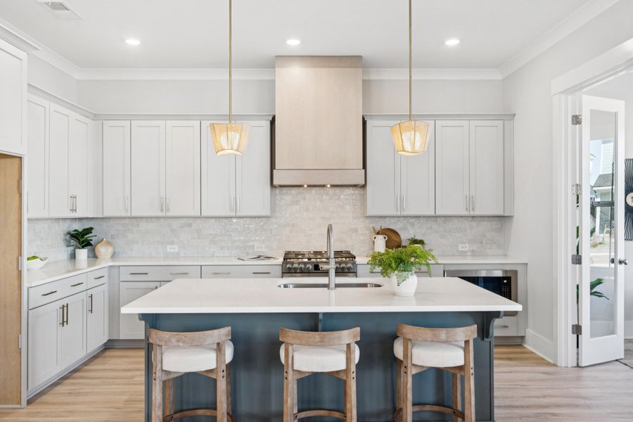 Furnished interior view inside a new home in , Summerville (Image 10).