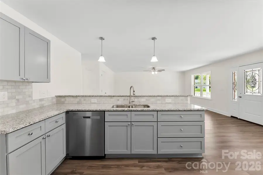 Furnished interior view inside a new home in , Bessemer City (Image 3).
