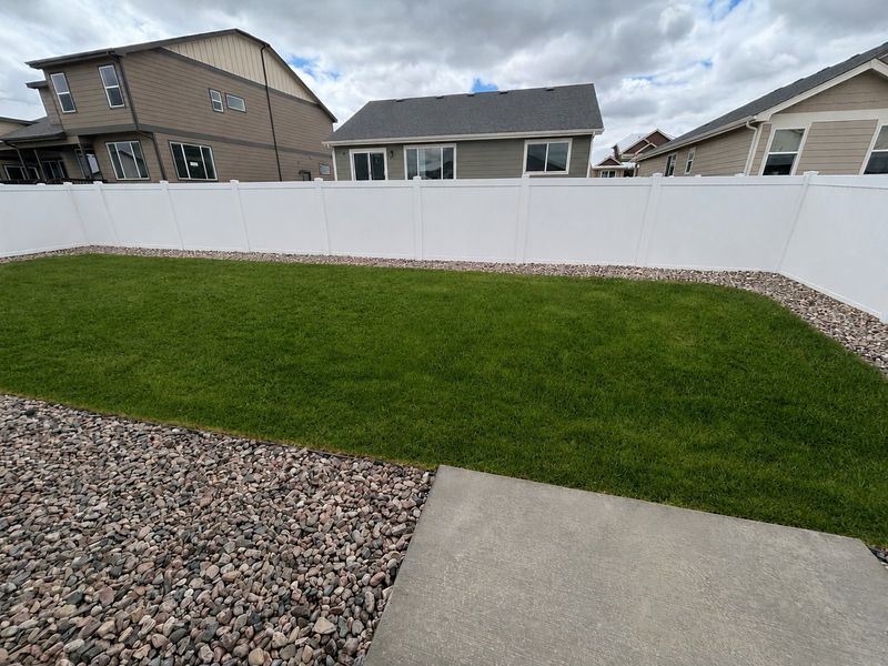 Exterior details and patio area of a home in Union Colony West, Greeley (Image 3).