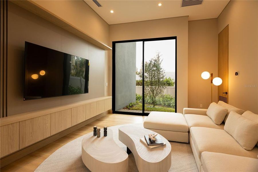 Furnished interior view inside a new home in , Orlando (Image 11).