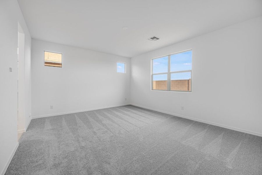 Representative unfurnished interior of a home built from the Sandstone by Taylor Morrison in Artisan at Asante Discovery Collection, Surprise (Image 21). Representative unfurnished interior of a home built from the Sandstone by Taylor Morrison in Artisan at Asante Discovery Collection, Surprise (Image 21).