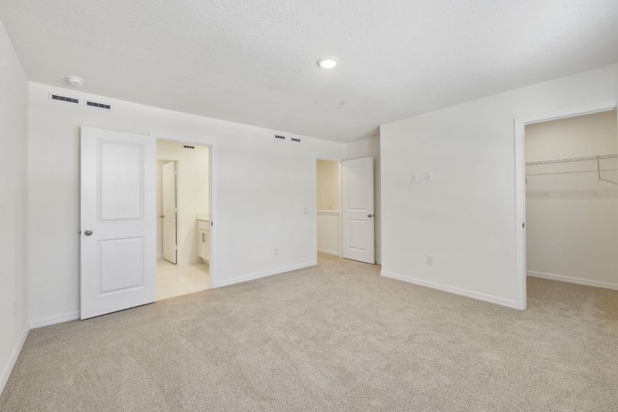 Spacious, unfurnished interior of a new home in Towns at Riverwalk, Sanford (Image 22). Spacious, unfurnished interior of a new home in Towns at Riverwalk, Sanford (Image 22).