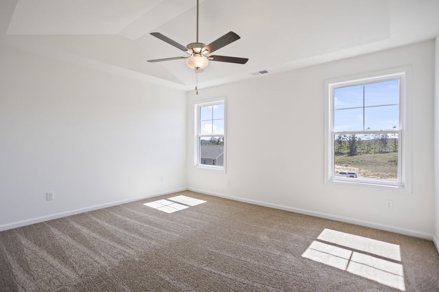 Spacious, unfurnished interior of a new home in Providence Station at Trolley Run, Aiken (Image 37).
