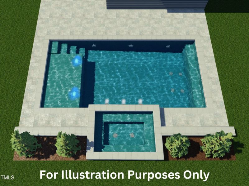 Pool Rendering 2 - Lot 6