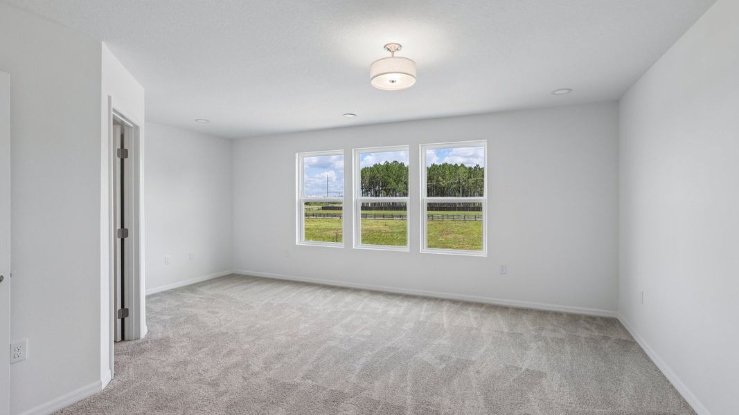 Furnished interior view inside a new home in Twin Oaks, Zephyrhills (Image 26).