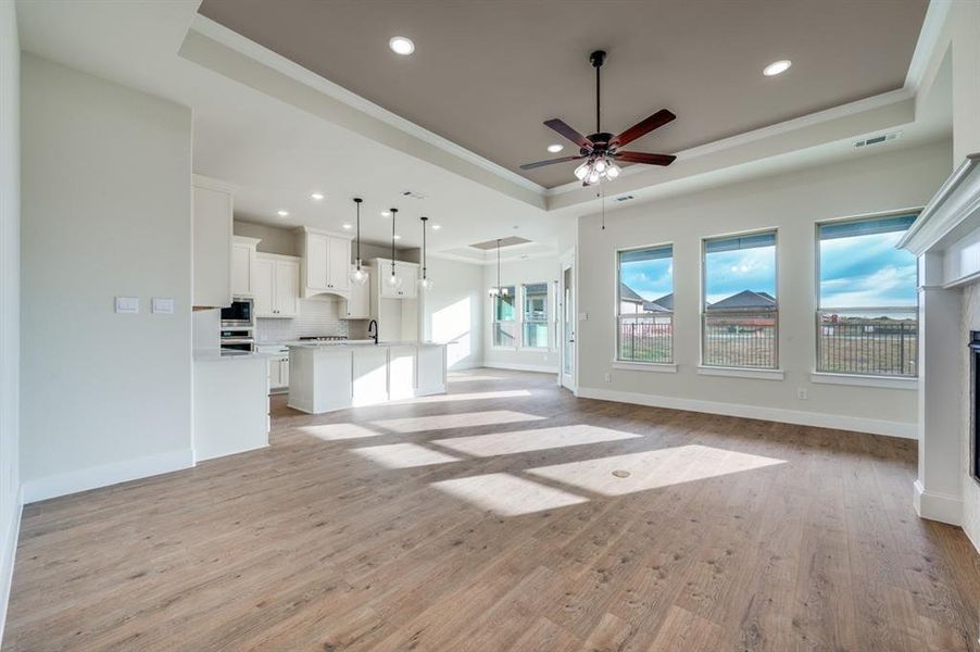 Spacious, unfurnished interior of a new home in Ladera Little Elm, Little Elm (Image 17).