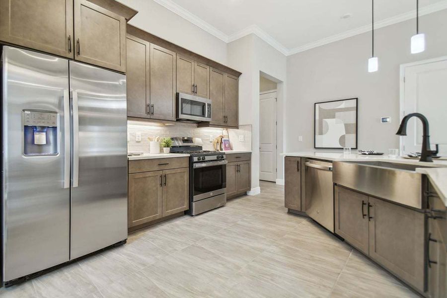 Representative furnished interior of a home built from the 50' Sweetwater by William Ryan Homes in Tamarack at Two Rivers, Zephyrhills (Image 40).