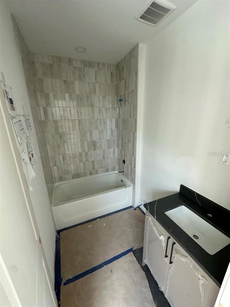In-progress construction of a new home in , Tampa, FL (Image 14).