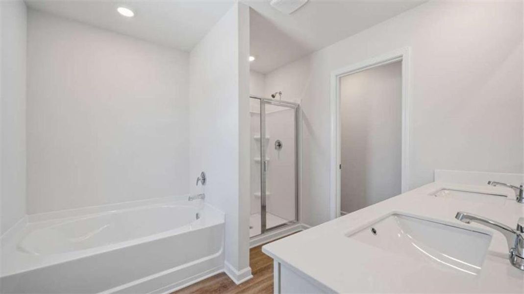 Furnished interior view inside a new home in Shoal Creek, Hampton (Image 8).