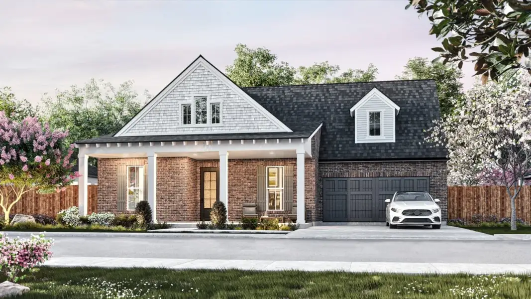 Representative exterior photo of a completed home built from the Bradley by Olivia Clarke Homes in Grand Oaks, Celina, TX (Image 3).