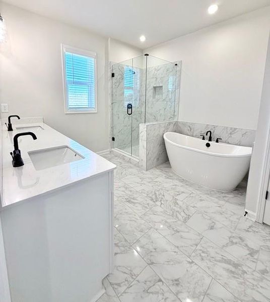 Furnished interior view inside a new home in Towne Village at Suwanee Dam, Sugar Hill (Image 5).