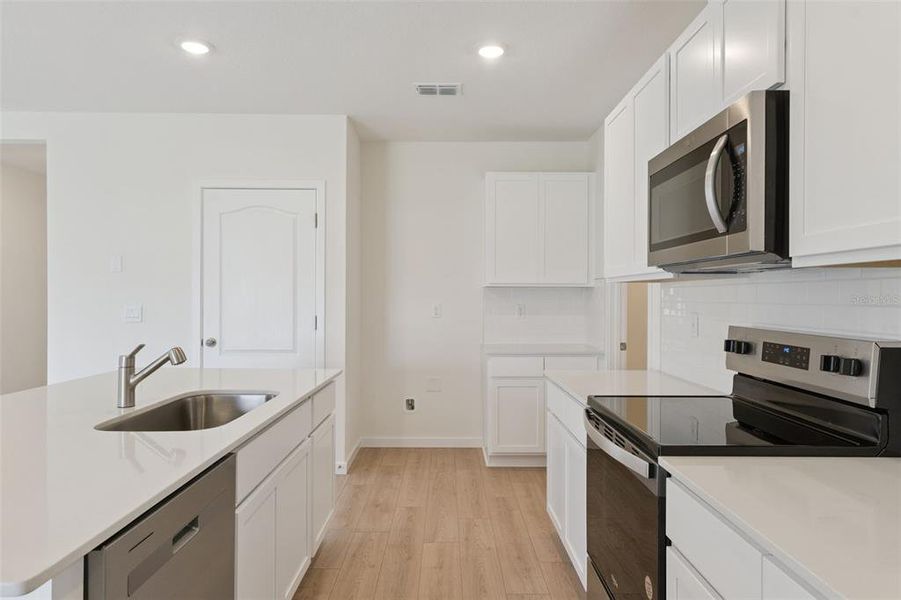 Furnished interior view inside a new home in Campbell Crossing, Port Orange (Image 10).