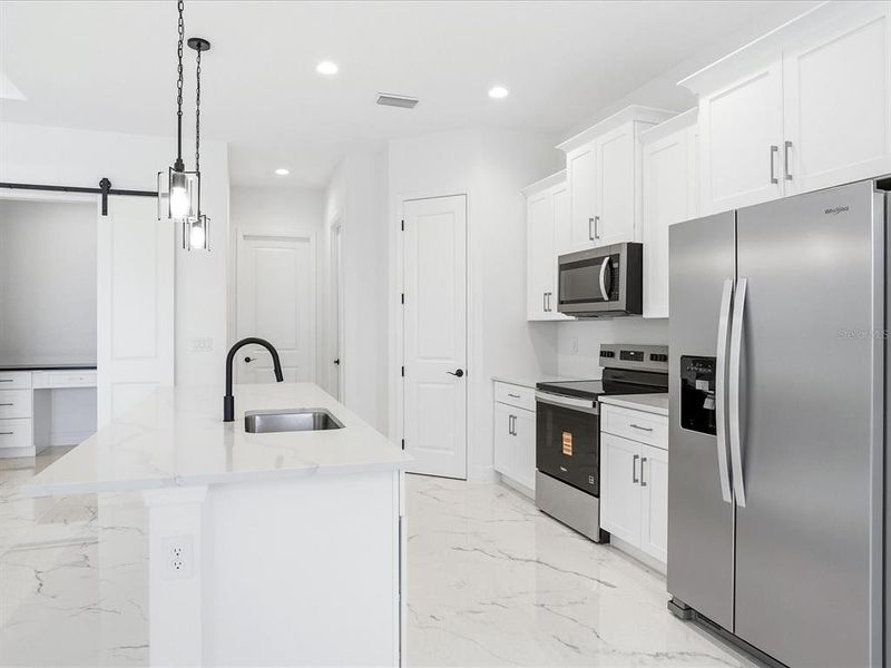 Furnished interior view inside a new home in , Rotonda West (Image 13).