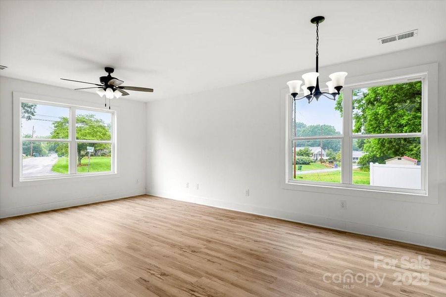 Spacious, unfurnished interior of a new home in , Albemarle (Image 26).
